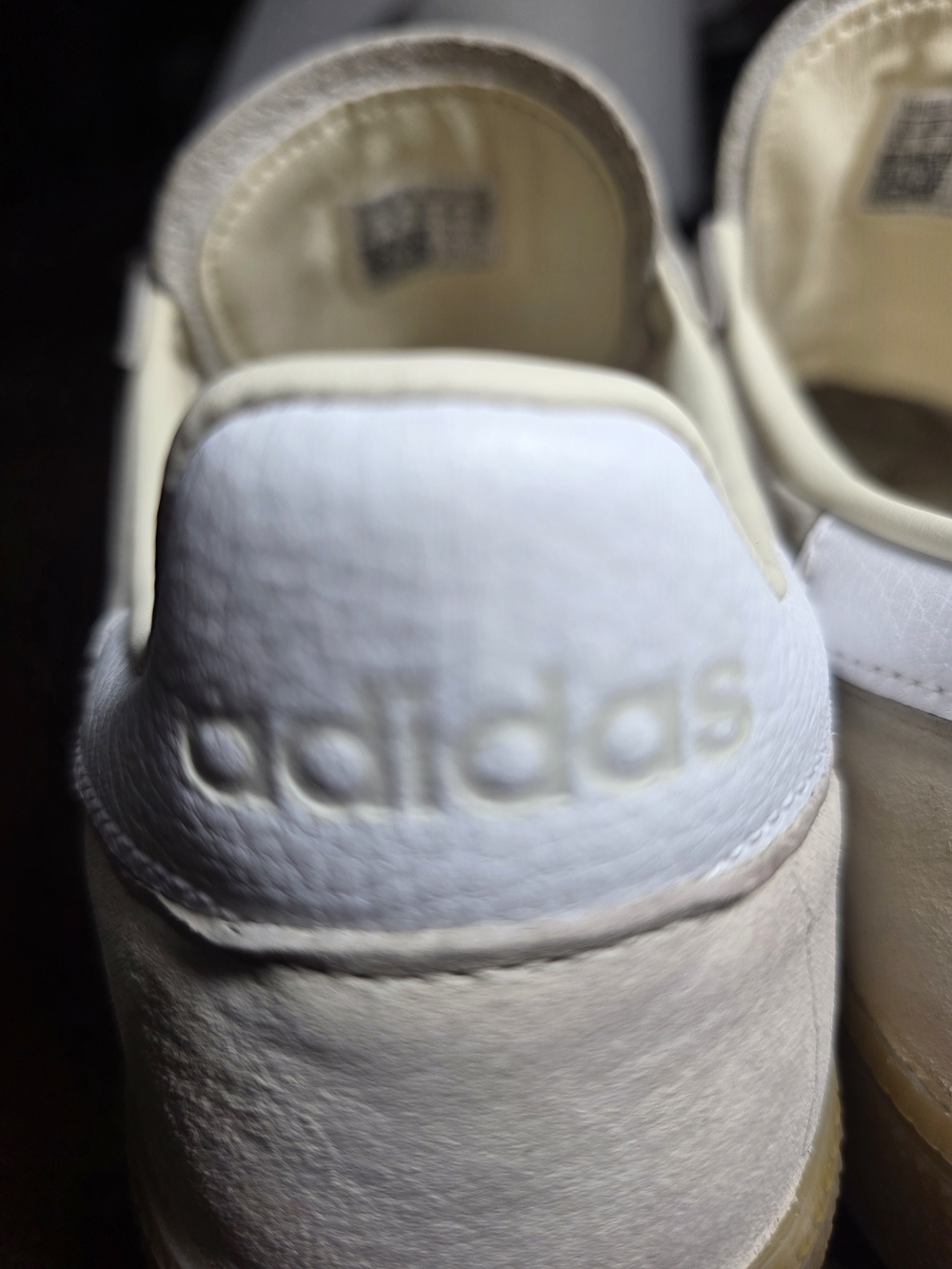 Adidas Men’s Suede Classic Trainer in Off-White - Picture 16 of 16
